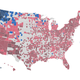 Illustration for article titled Facebook Fandom Maps Show Who America Is Rooting For This Sunday